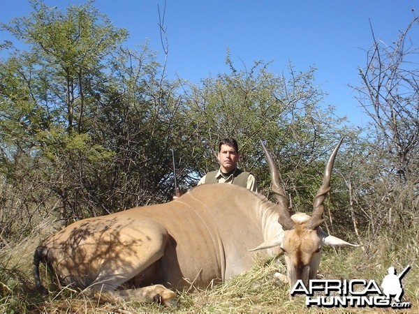 Hunting Cape Eland in Namibia