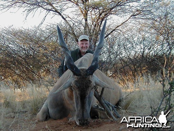 Hunting Cape Eland in Namibia