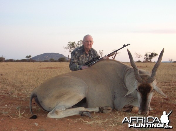 Hunting Cape Eland in Namibia