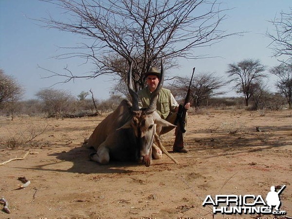 Hunting Cape Eland in Namibia