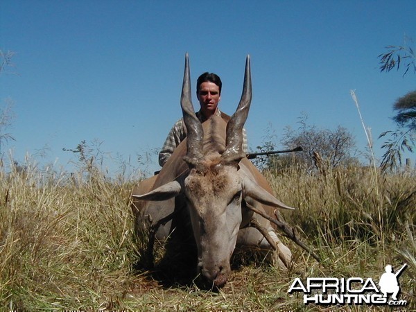 Hunting Cape Eland in Namibia