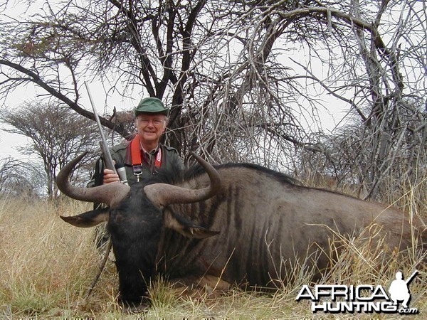 Hunting Blue Wildebeest in Namibia