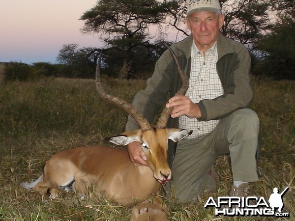 Hunting Impala in Namibia