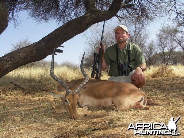 Hunting Impala in Namibia