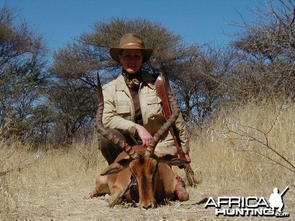 Hunting Impala in Namibia