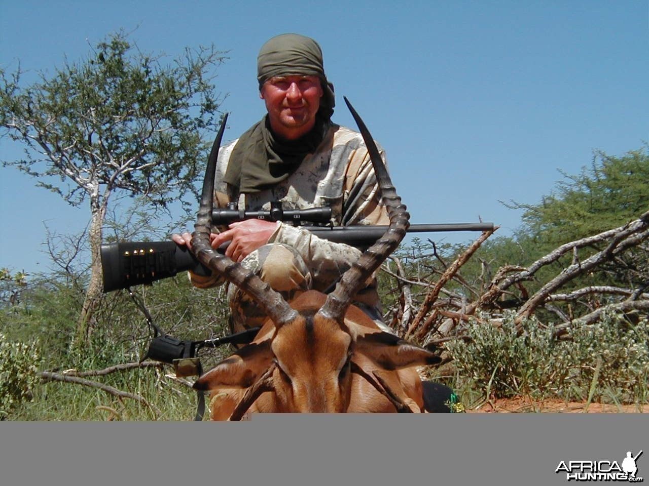 Hunting Impala in Namibia