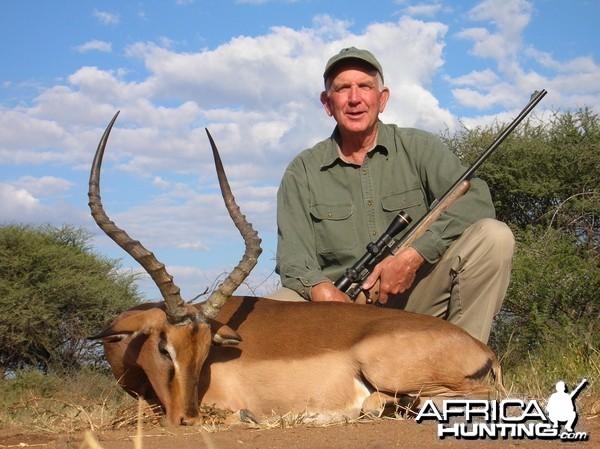 Hunting Impala in Namibia