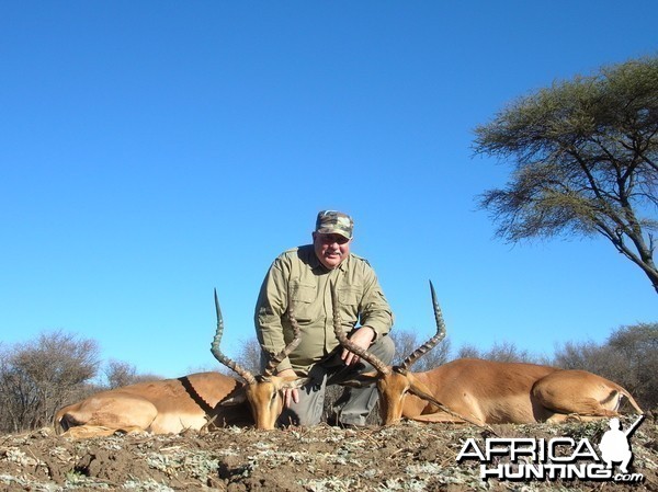 Hunting Impala in Namibia