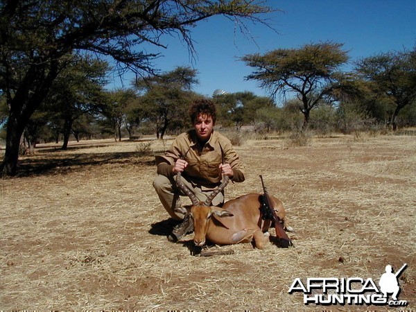 Hunting Impala in Namibia