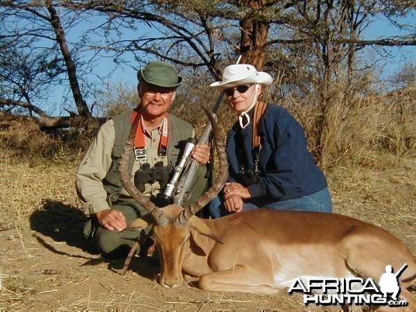 Hunting Impala in Namibia