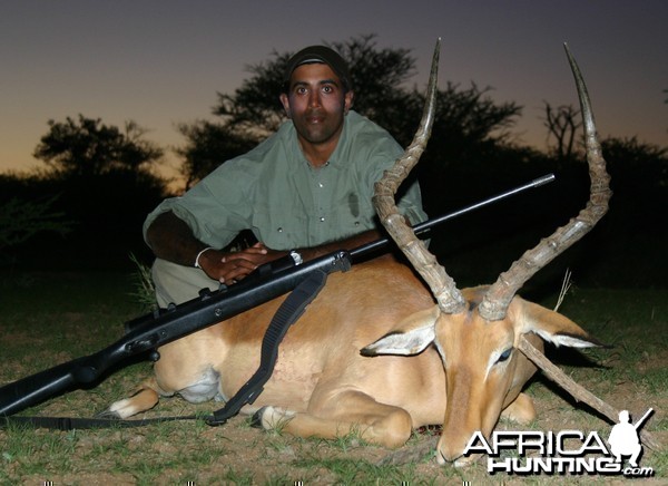 Hunting Impala in Namibia