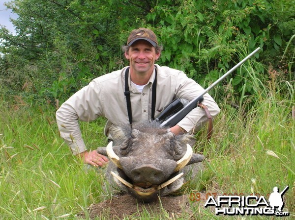 Hunting Warthog in Namibia