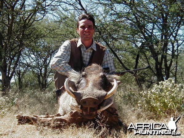 Hunting Warthog in Namibia