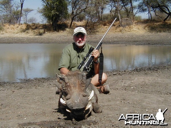 Hunting Warthog in Namibia