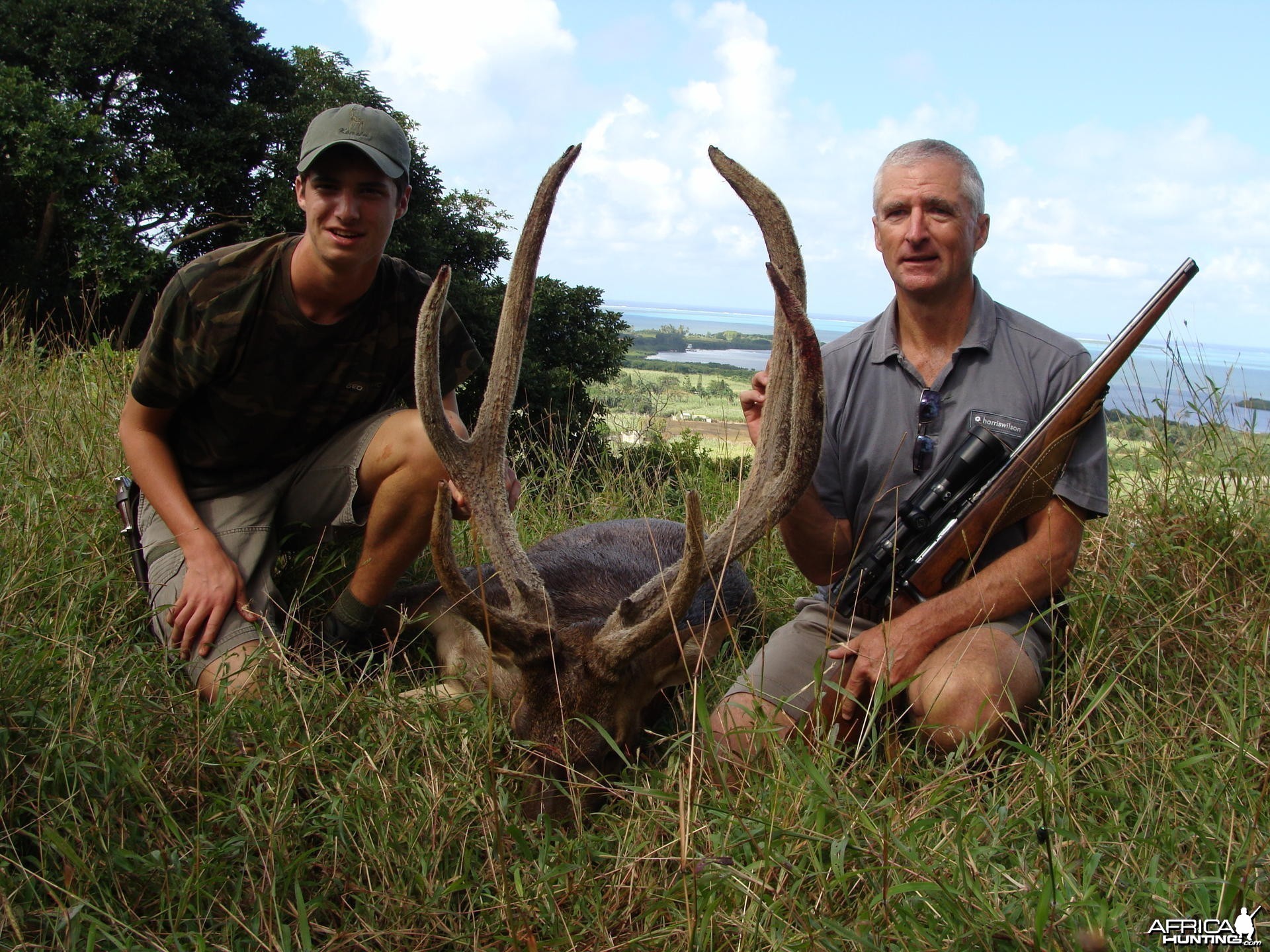 Hunting Rusa Deer Mauritius