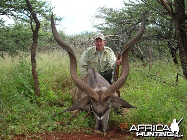 Hunting Greater Kudu in Namibia