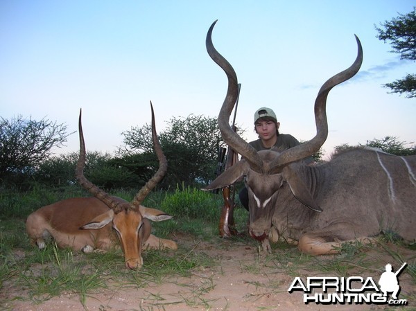 Hunting Greater Kudu in Namibia