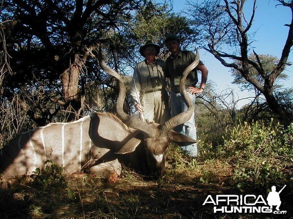 Hunting Greater Kudu in Namibia