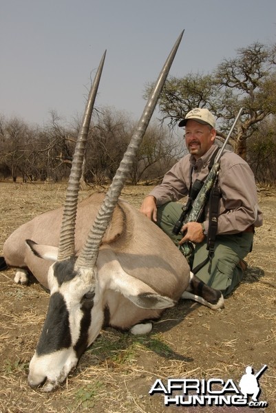 Hunting Gemsbok in Namibia