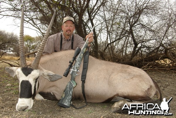 Hunting Gemsbok in Namibia