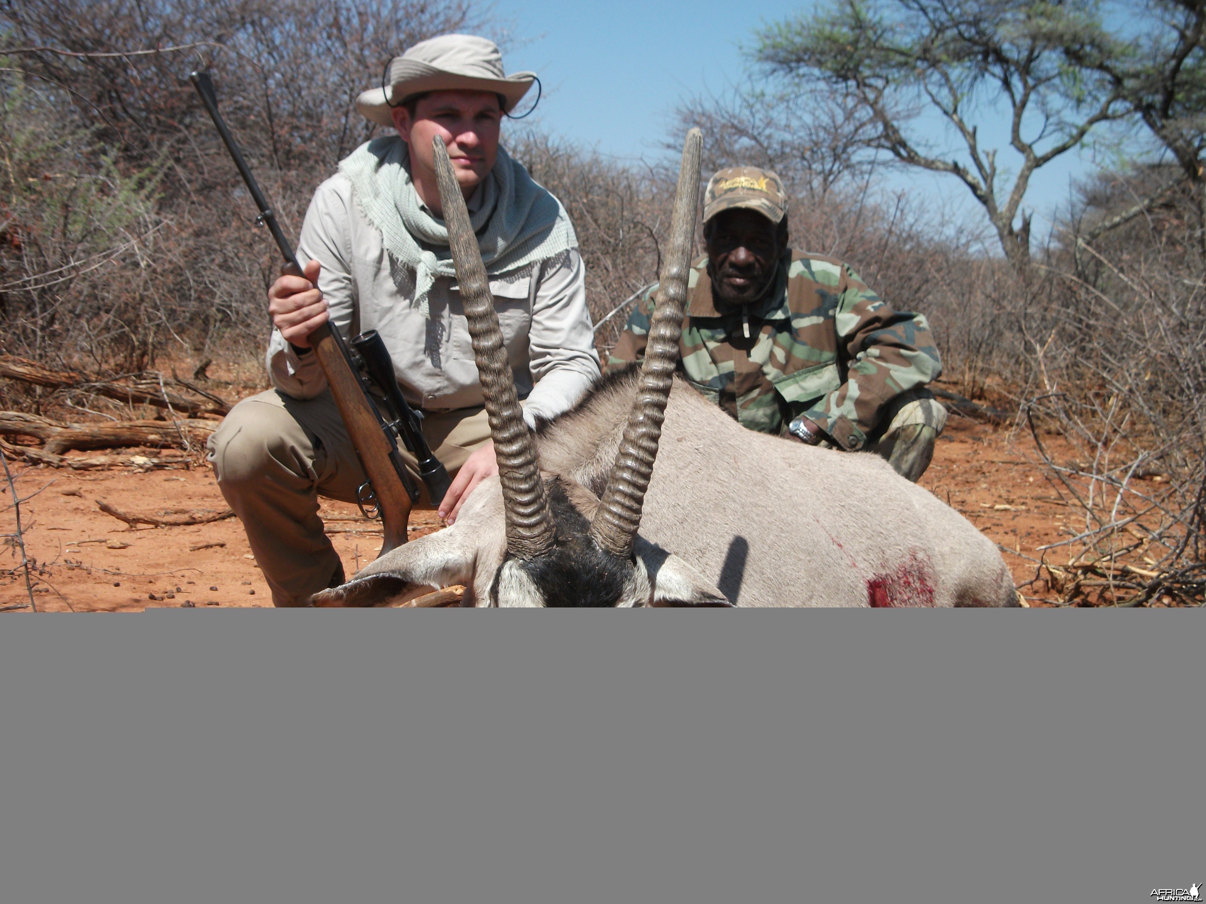 Hunting Gemsbok in Namibia