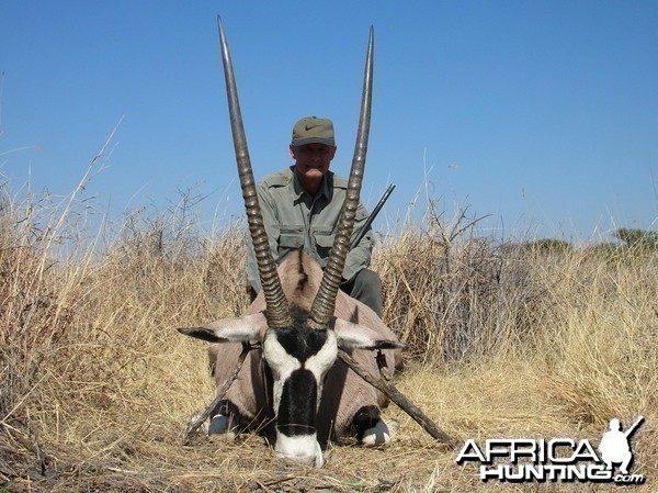 Hunting Gemsbok in Namibia