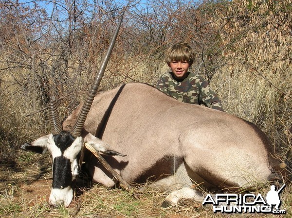 Hunting Gemsbok in Namibia