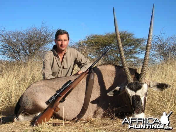 Hunting Gemsbok in Namibia