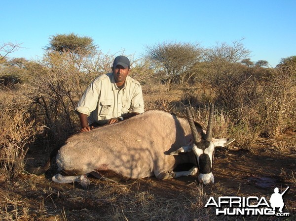 Hunting Blue Wildebeest in Namibia