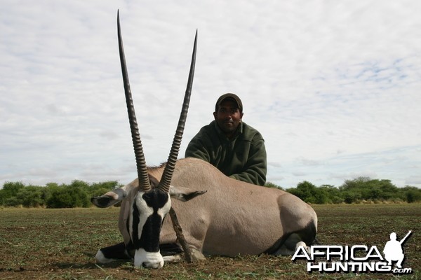 Hunting Gemsbok in Namibia