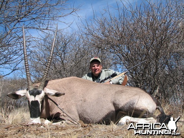 Hunting Gemsbok in Namibia