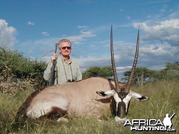 Hunting Gemsbok in Namibia