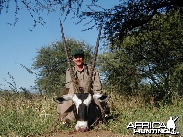 Hunting Gemsbok in Namibia