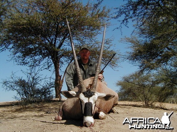 Hunting Gemsbok in Namibia