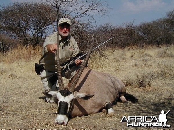 Hunting Gemsbok in Namibia