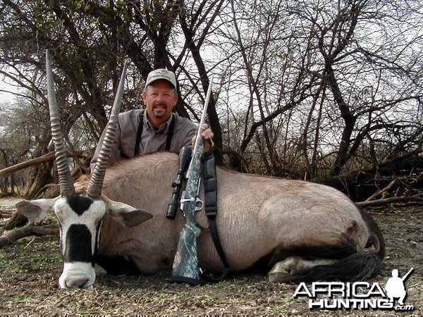 Hunting Gemsbok in Namibia