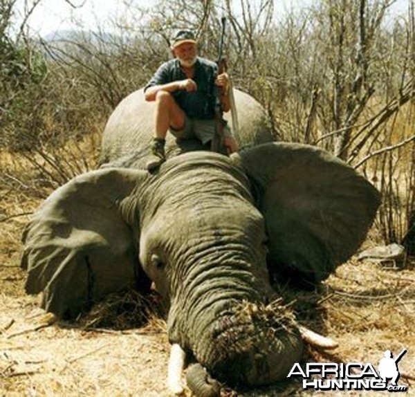 Hunting Elephant Zimbabwe