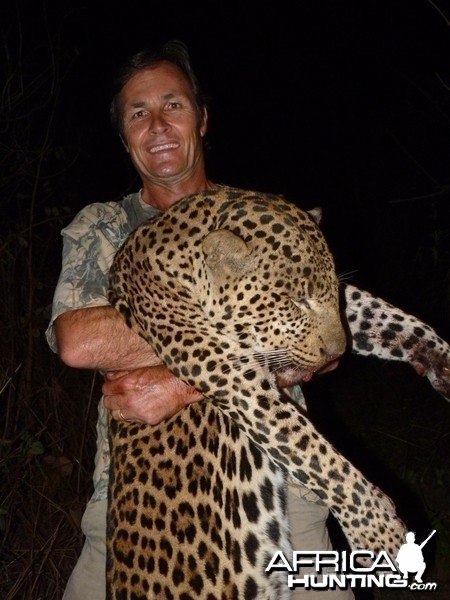 Nice Leopard hunted in CAR