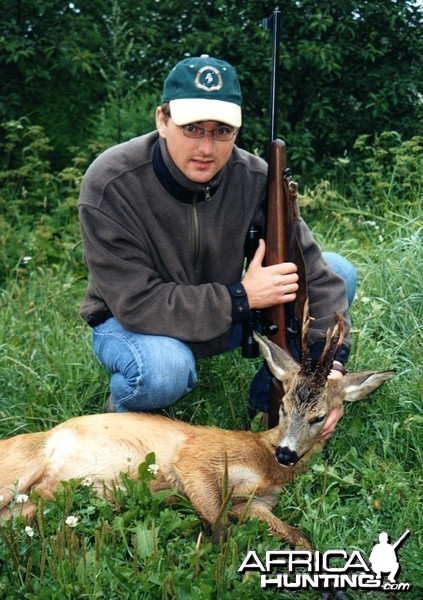 Three-horned roebuck, Latvia 2004