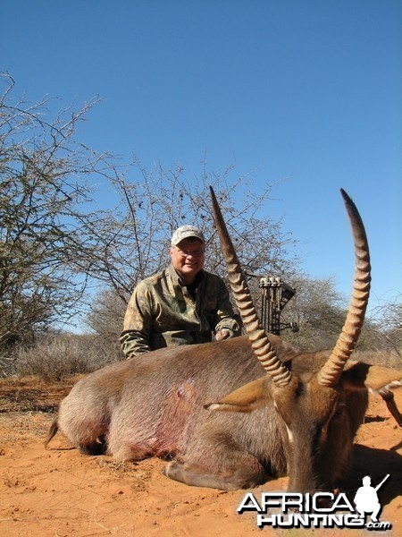 Bow Hunting Waterbuck 2006 RSA Limpopo trip