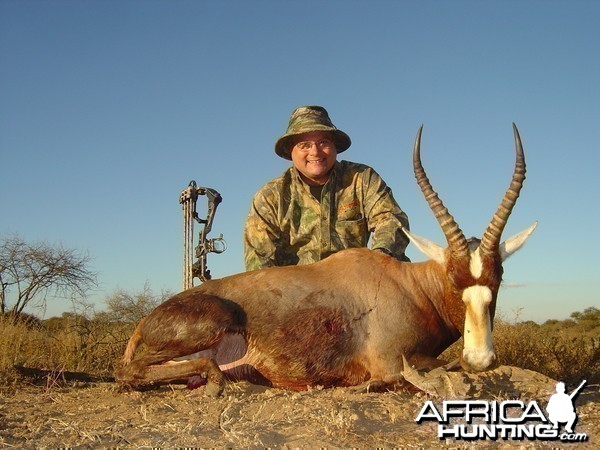 Bow Hunting Blesbok 2006 RSA Limpopo trip