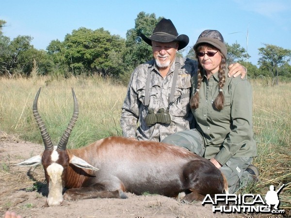 Hunting Blesbok at Sadaka Safaris, South Africa, Limpopo