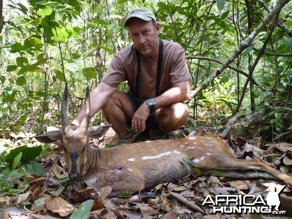 Hunting Bushbuck in Central African Republic