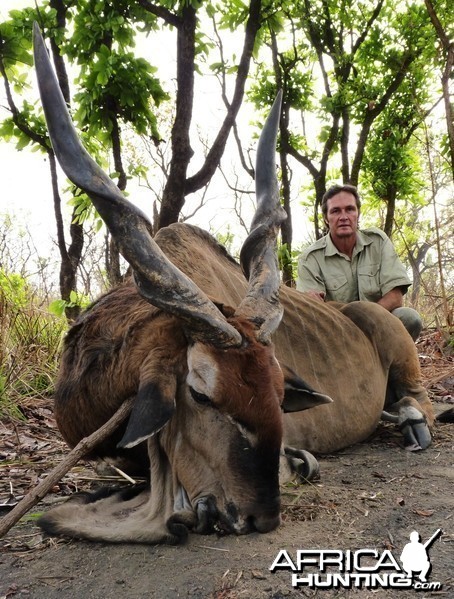 Hunting Lord Derby Eland in CAR