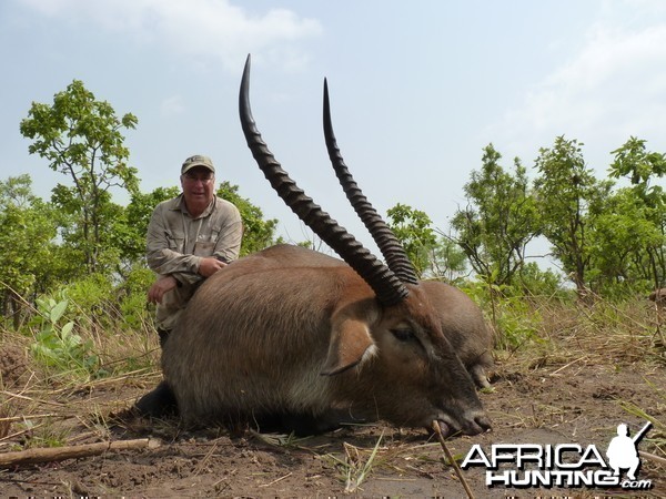 Hunting Sing Sing Waterbuck in CAR