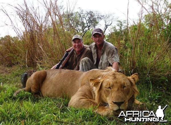 Lion hunted in CAR