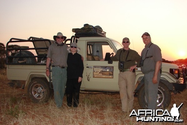 Hunting with Wintershoek Johnny Vivier Safaris in South Africa