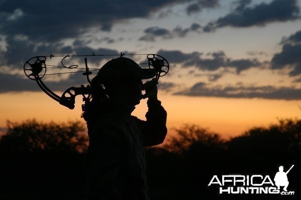 Bowhunting with Wintershoek Johnny Vivier Safaris in South Africa.