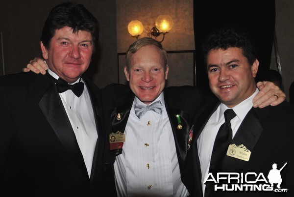 Johnny Vivier, Craig Boddington and Wiaan van der Linde