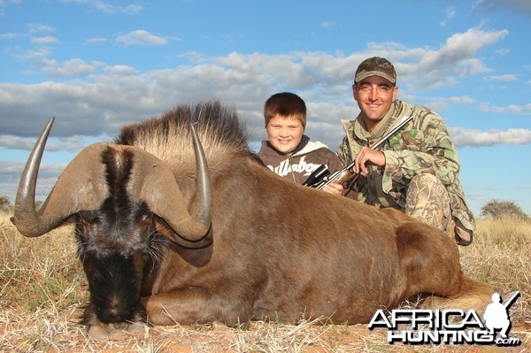 Hunting Black Wildebeest with Wintershoek Johnny Vivier Safaris in SA